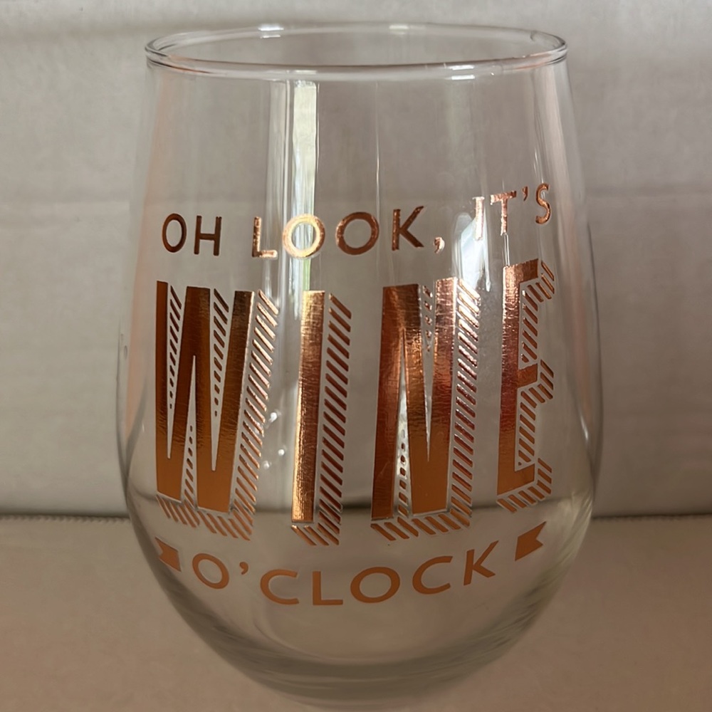 Stemless Wine Glassed set of 2 - Picture 2 of 2